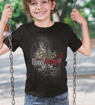 koszulka dziecięca DEUS HONOR PATRIE